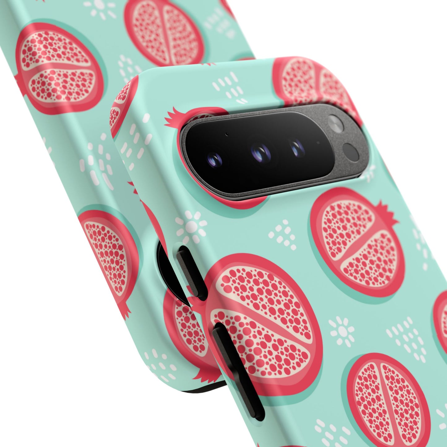 Pomegranate Tough Phone Case | Dual Layer Protective Cover for iPhone & Samsung – Glossy or Matte Finish