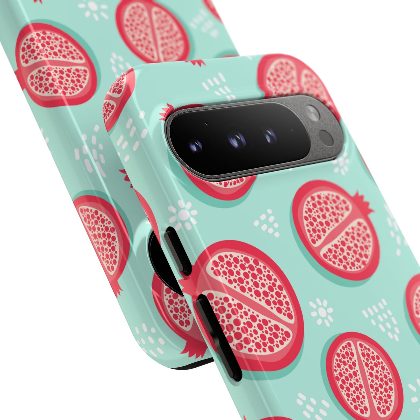 Pomegranate Tough Phone Case | Dual Layer Protective Cover for iPhone & Samsung – Glossy or Matte Finish