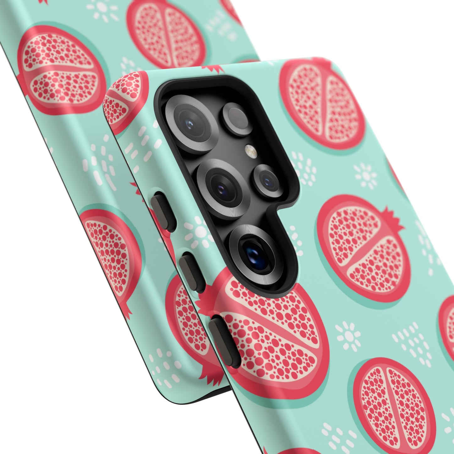 Pomegranate Tough Phone Case | Dual Layer Protective Cover for iPhone & Samsung – Glossy or Matte Finish