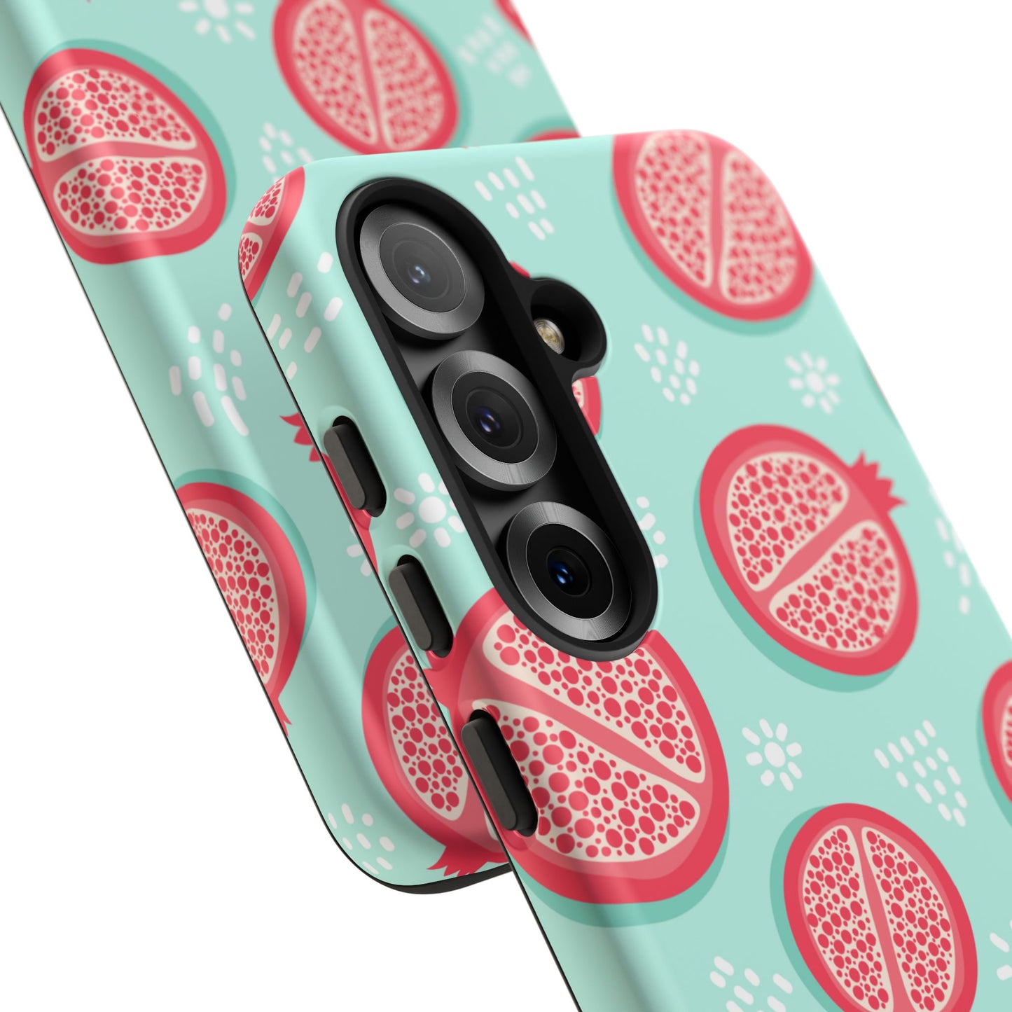 Pomegranate Tough Phone Case | Dual Layer Protective Cover for iPhone & Samsung – Glossy or Matte Finish