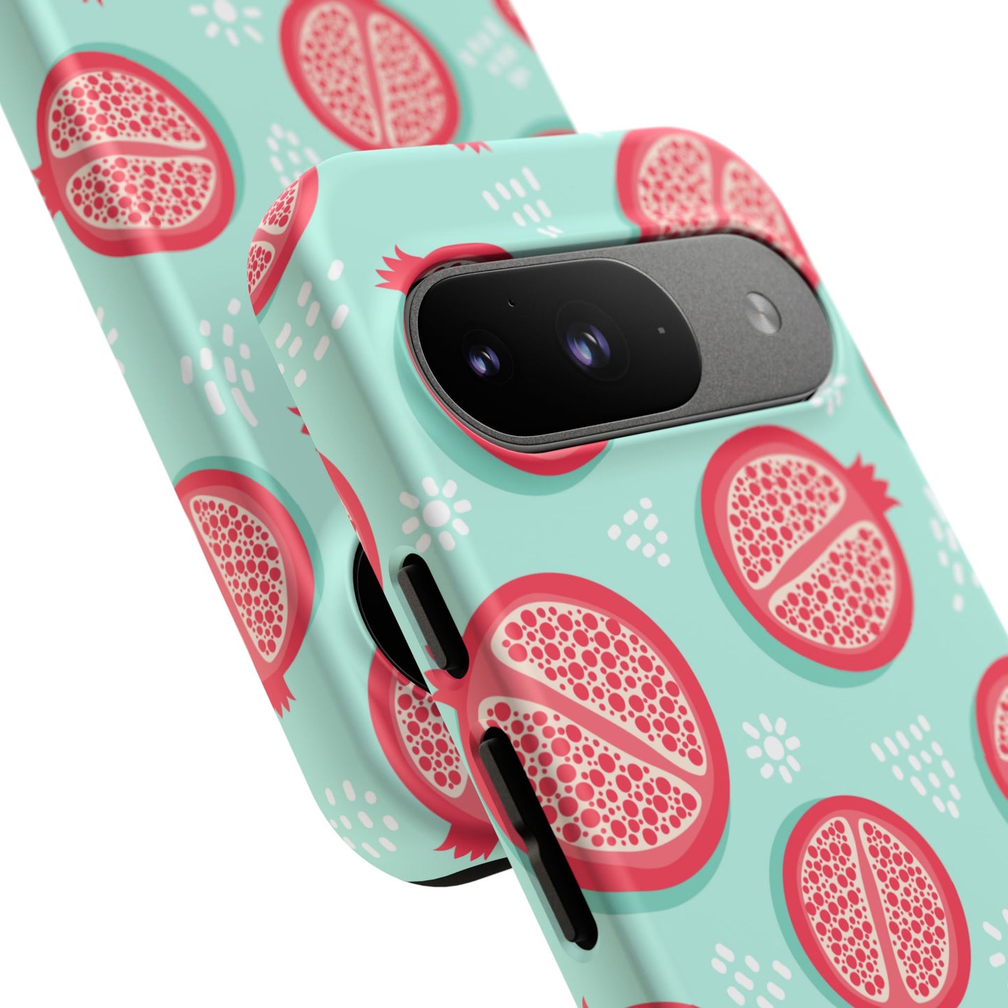 Pomegranate Tough Phone Case | Dual Layer Protective Cover for iPhone & Samsung – Glossy or Matte Finish